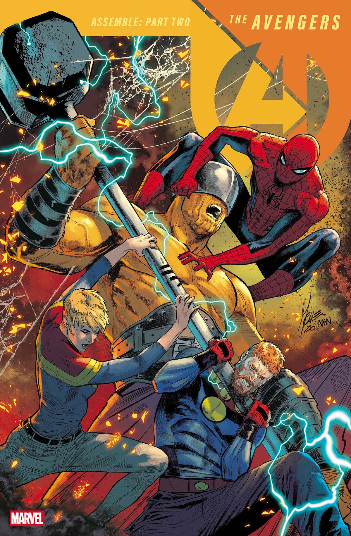 Marvel Comic Books AVENGERS #2 (Release Date: 12/16/2026) 75960621380100211 PRH-75960621380100211