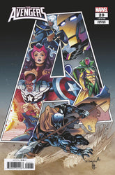 Marvel Comic Books AVENGERS #20 SERGIO DAVILA VARIANT 75960620426702031 PRH-75960620426702031