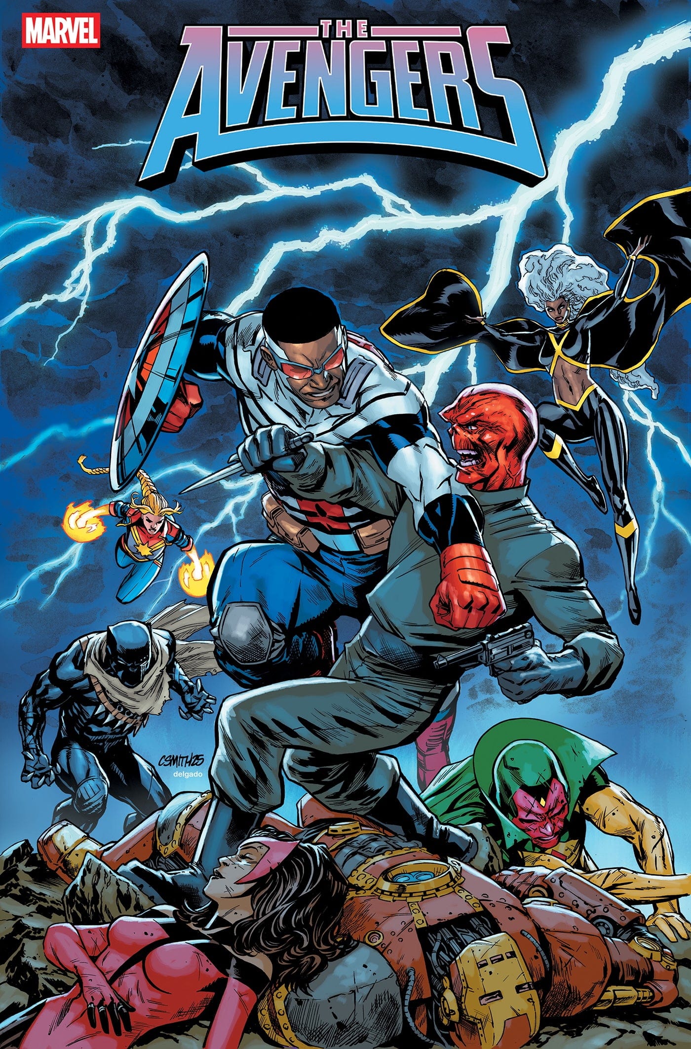 AVENGERS #27 CORY SMITH BRING ON THE BAD GUYS VARIANT [DOOM]