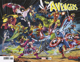 Marvel PRH Comic Books AVENGERS #7 LEO CASTELLANI AVENGERS 60TH WRAPAROUND VAR 75960620426700721 AUG230832