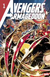 Marvel Comic Books AVENGERS: ARMAGEDDON #1 KAARE ANDREWS FOIL VARIANT 75960621563800121 PRH-75960621563800121