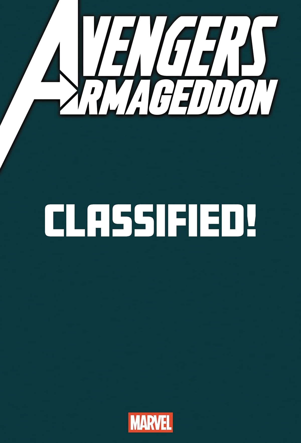 Marvel Comic Books AVENGERS: ARMAGEDDON #4 MICHAEL CHO SPOILER VARIANT (Release Date: 09/16/2026) 75960621563800441 PRH-75960621563800441