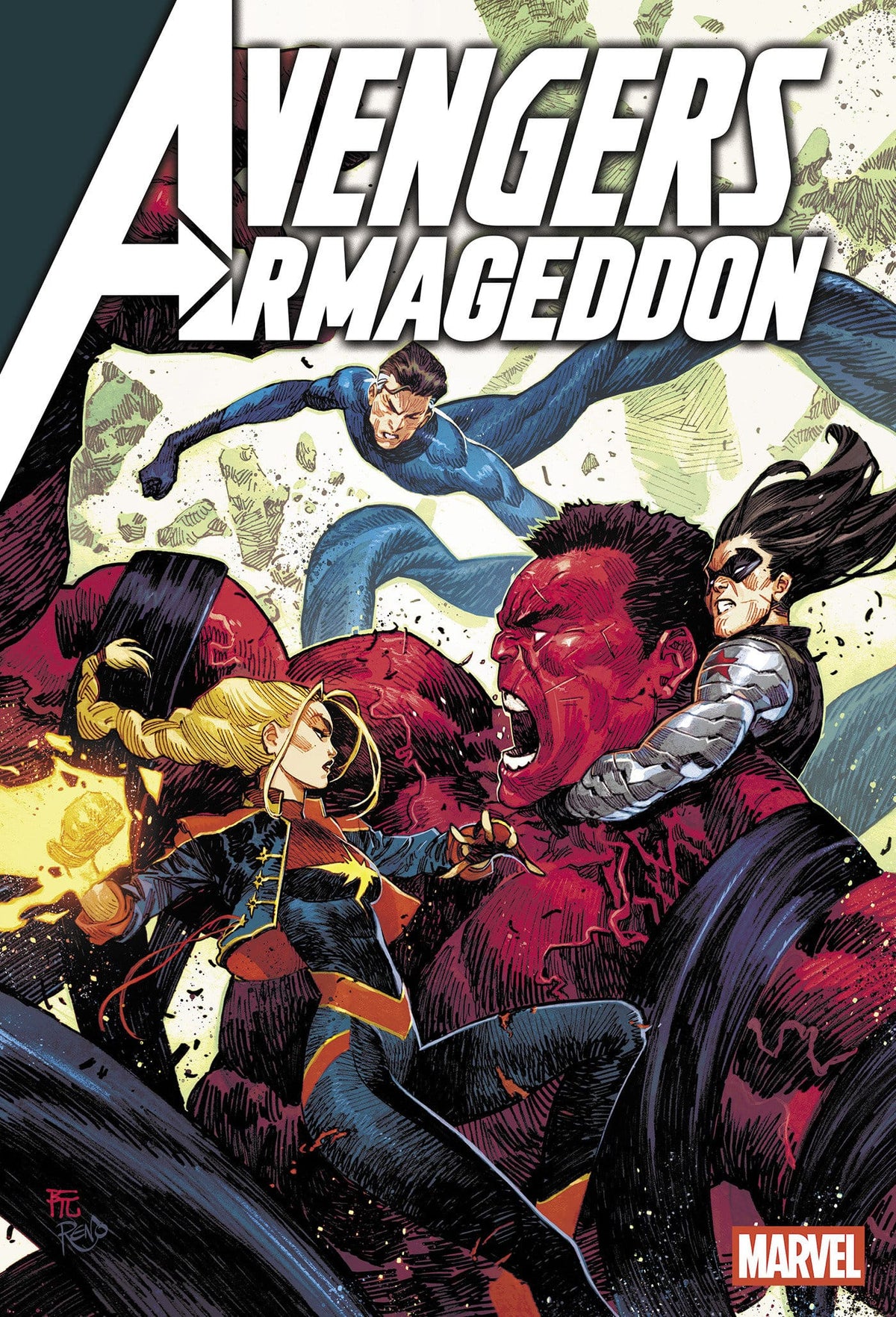 Marvel Comic Books AVENGERS: ARMAGEDDON #4 (Release Date: 09/16/2026) 75960621563800411 PRH-75960621563800411
