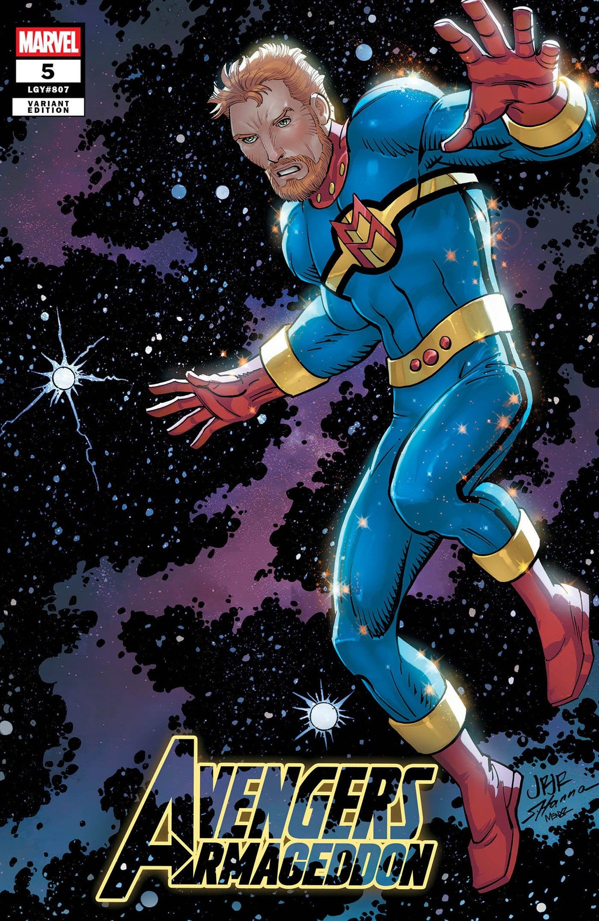 Marvel Comic Books AVENGERS: ARMAGEDDON #5 JOHN ROMITA JR. VARIANT (Release Date: 10/21/2026) 75960621563800541 PRH-75960621563800541