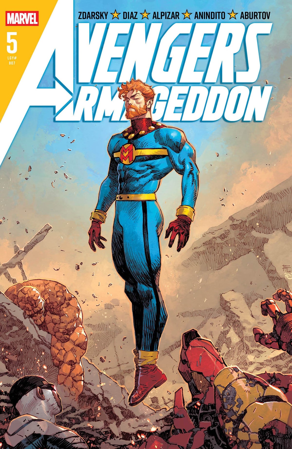 Marvel Comic Books AVENGERS: ARMAGEDDON #5 (Release Date: 10/21/2026) 75960621563800511 PRH-75960621563800511
