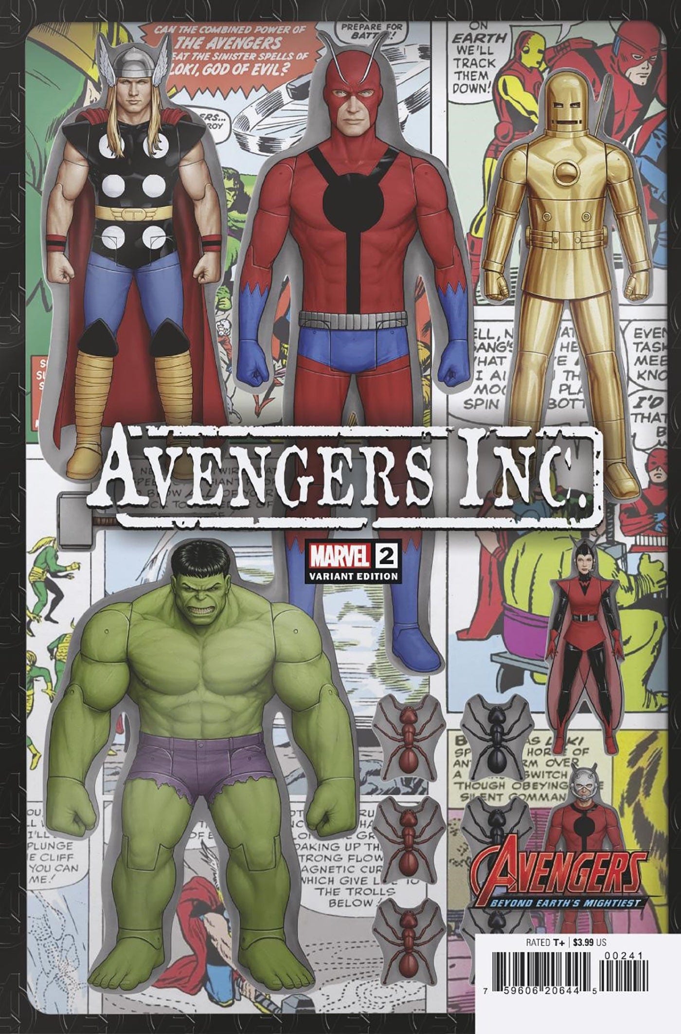 AVENGERS INC #2 JOHN TYLER CHRISTOPHER AVENGERS 60TH VAR