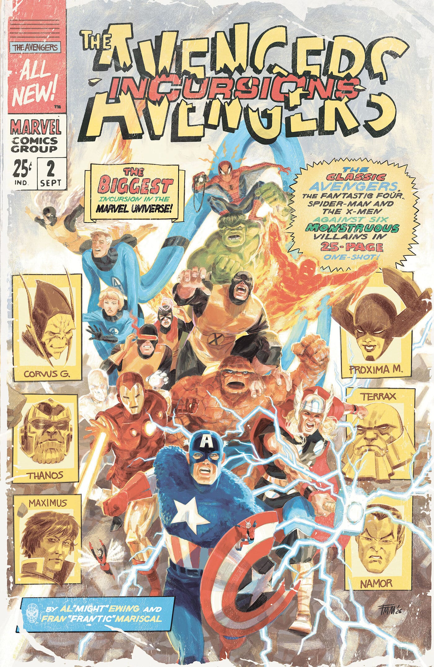 AVENGERS: INCURSIONS #1 COVER C MARISCAL MANCILLA VARIANT (Release Date: 01/20/2027)