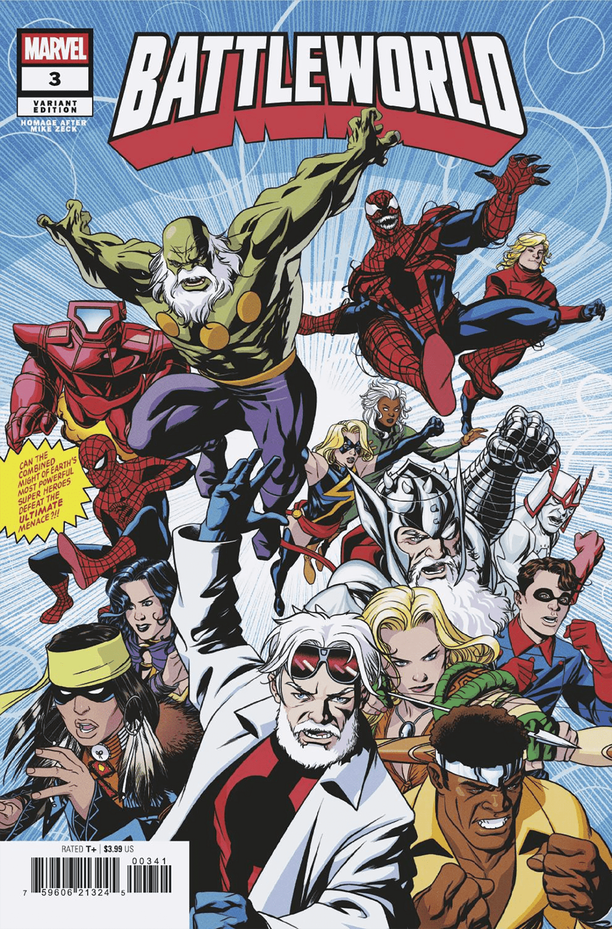 Marvel Comic Books BATTLEWORLD #3 TBD ARTIST VARIANT 75960621324500341 PRH-75960621324500341