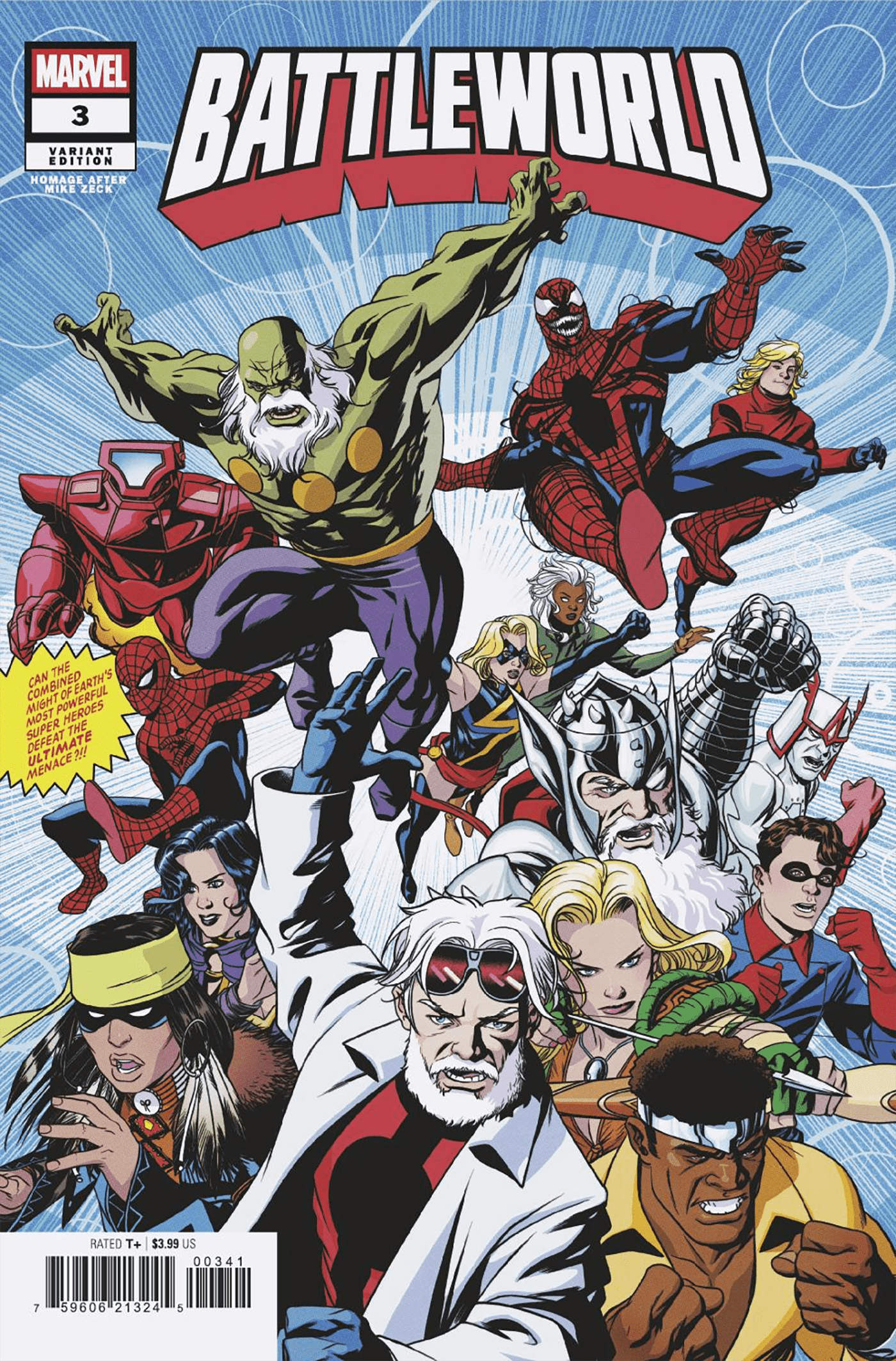 BATTLEWORLD #3 MIKE MCKONE HOMAGE VARIANT