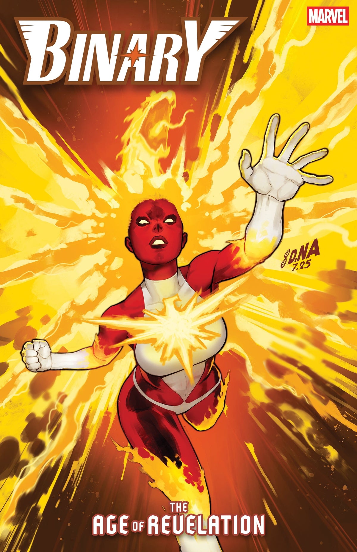 Marvel Comic Books BINARY #1 DAVID NAKAYAMA VARIANT [AOR] 75960621370200141 PRH-75960621370200141