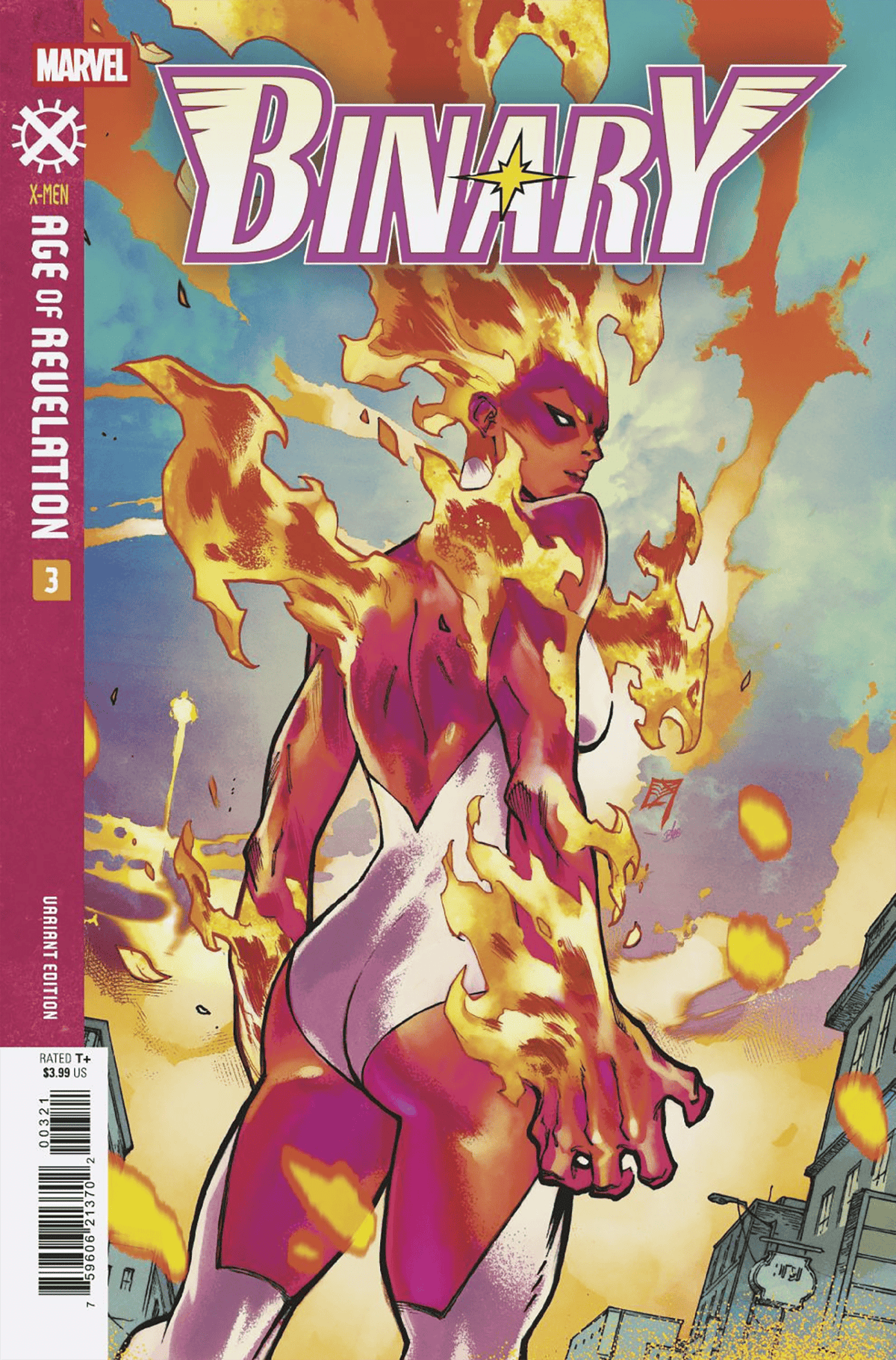 Marvel Comic Books BINARY #3 C.F. VILLA VARIANT [AOR] 75960621370200321 PRH-75960621370200321