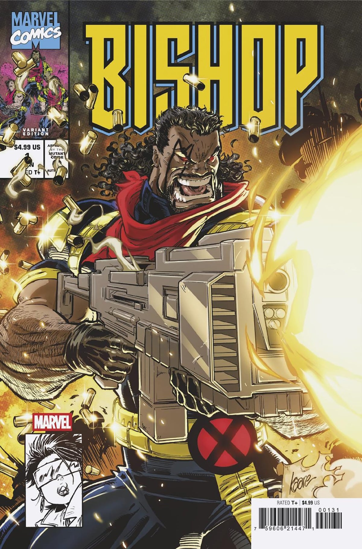 Marvel Comic Books BISHOP #1 KAARE ANDREWS VARIANT 75960621447100131 PRH-75960621447100131