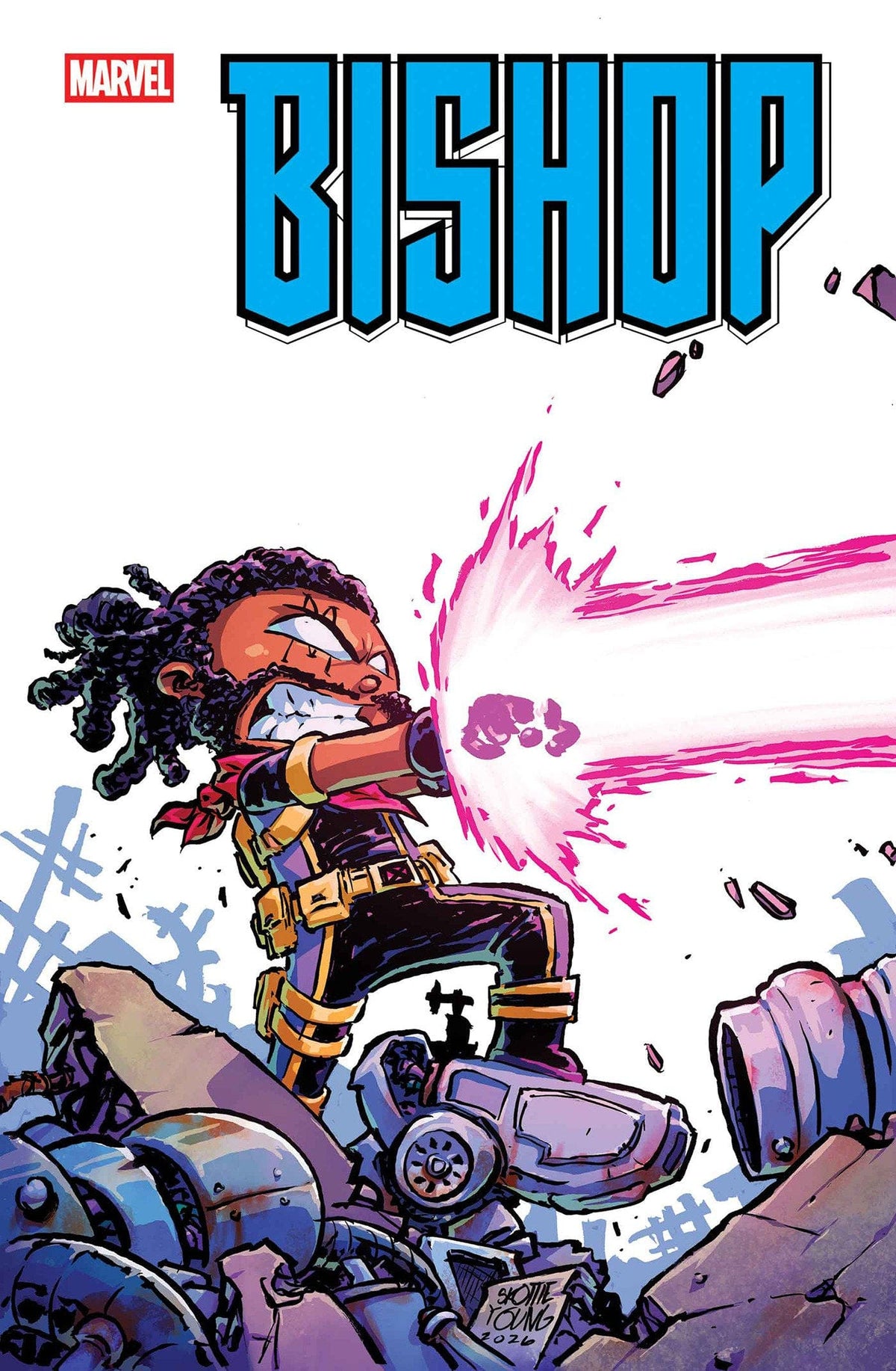 Marvel Comic Books BISHOP #1 SKOTTIE YOUNG VARIANT 75960621447100121 PRH-75960621447100121