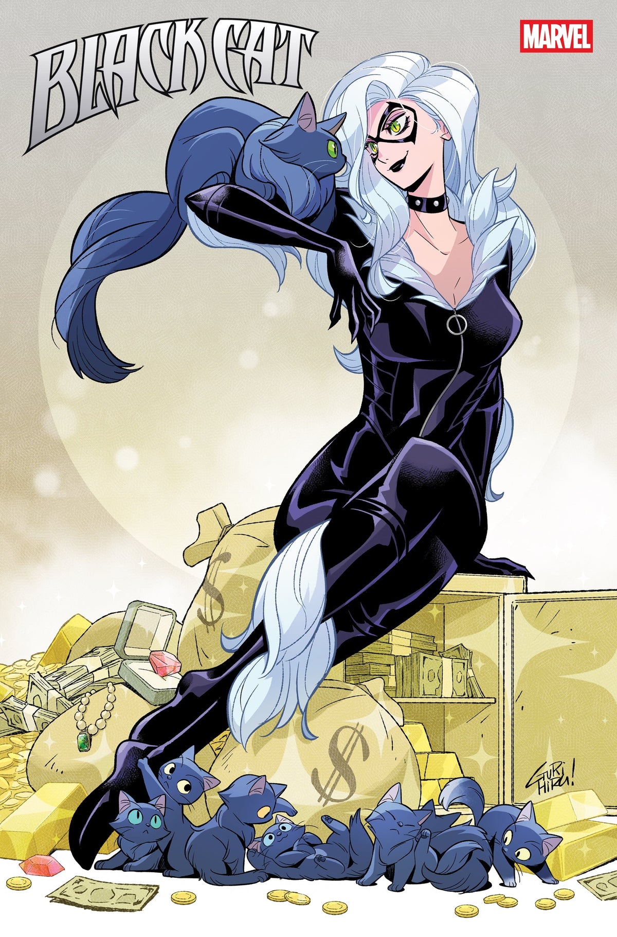 Marvel Comic Books BLACK CAT #3 GURIHIRU STORMBREAKERS NEW CLASS VARIANT 75960621252100321 PRH-75960621252100321