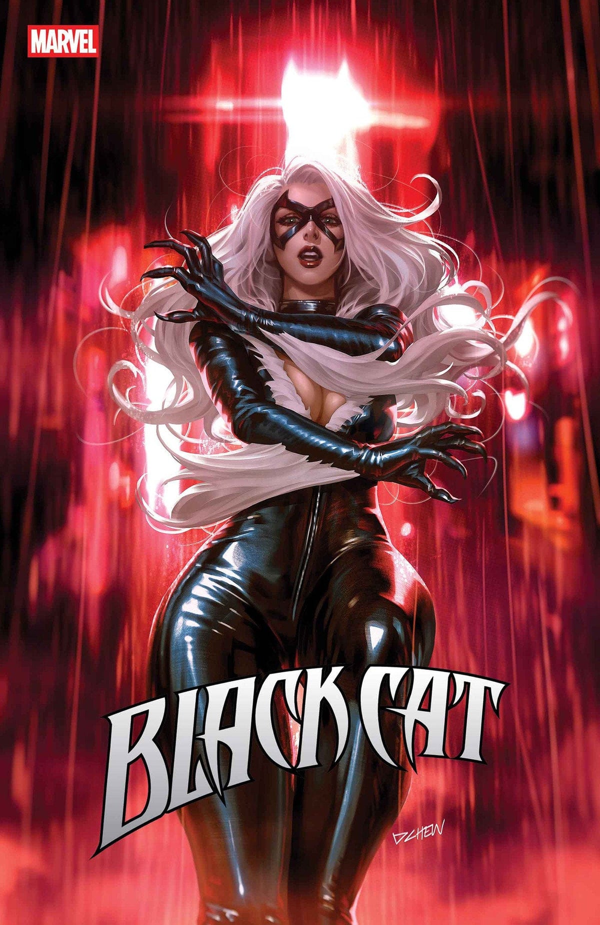 Marvel Comic Books BLACK CAT #4 DERRICK CHEW BLACK CAT VARIANT 75960621252100431 PRH-75960621252100431
