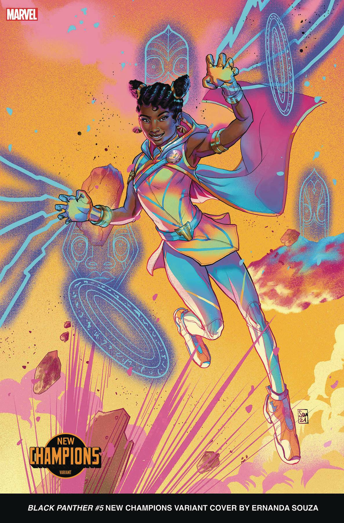 Marvel PRH Comic Books BLACK PANTHER #5 ERNANDA SOUZA NEW CHAMPIONS VAR 75960620503500521 AUG230865