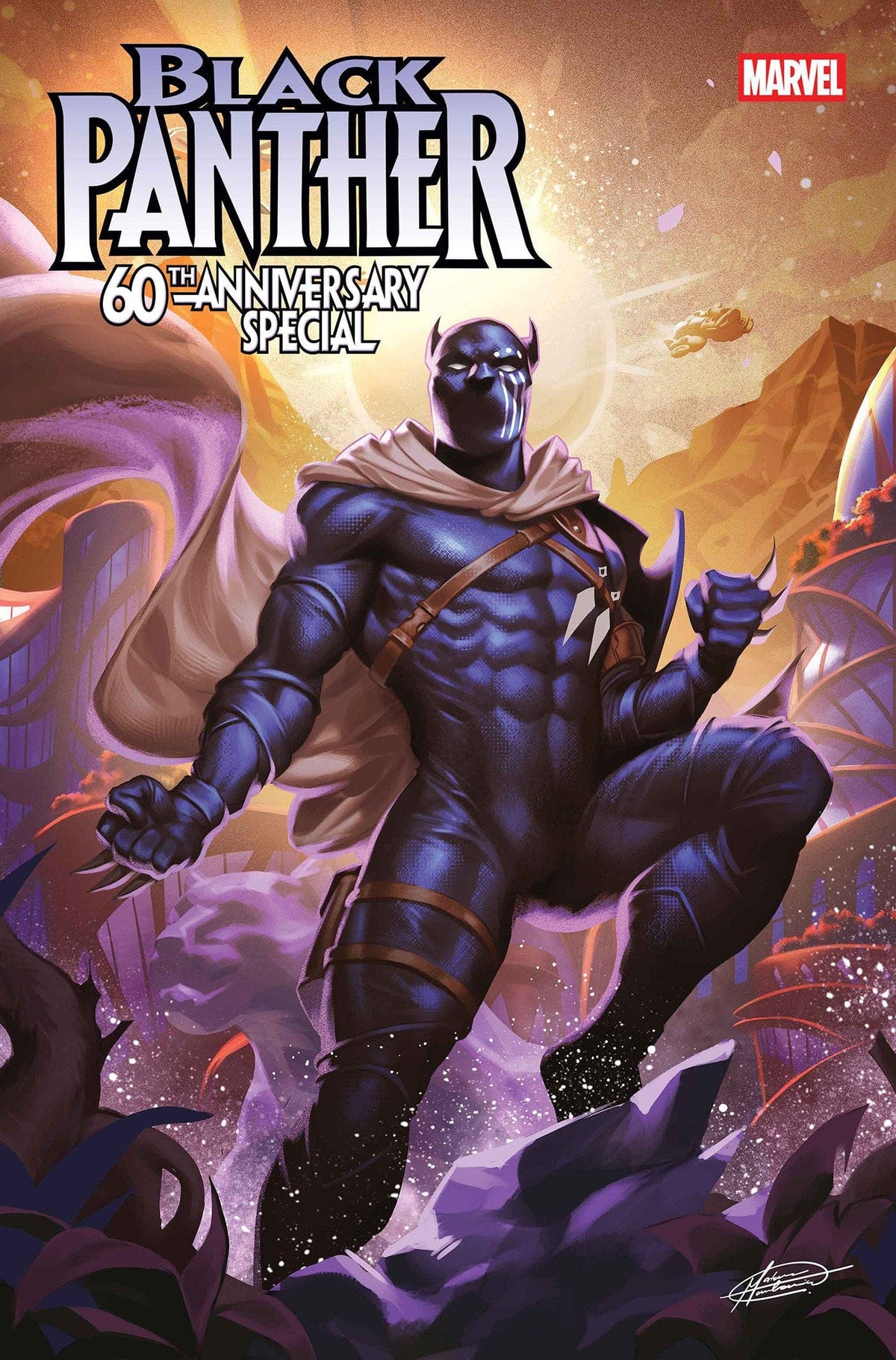 Marvel Comic Books BLACK PANTHER 60TH ANNIVERSARY SPECIAL #1 75960621387000111 PRH-75960621387000111