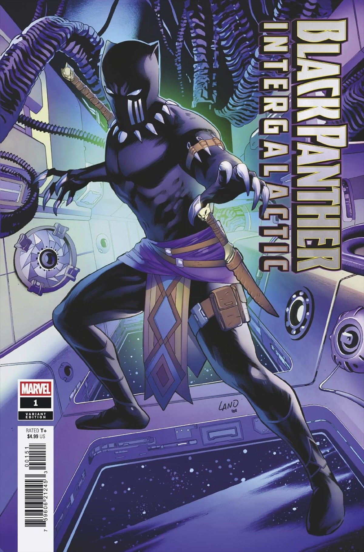 Marvel Comic Books BLACK PANTHER: INTERGALACTIC #1 TBD ARTIST CHARACTER VARIANT 75960621245300151 PRH-75960621245300151