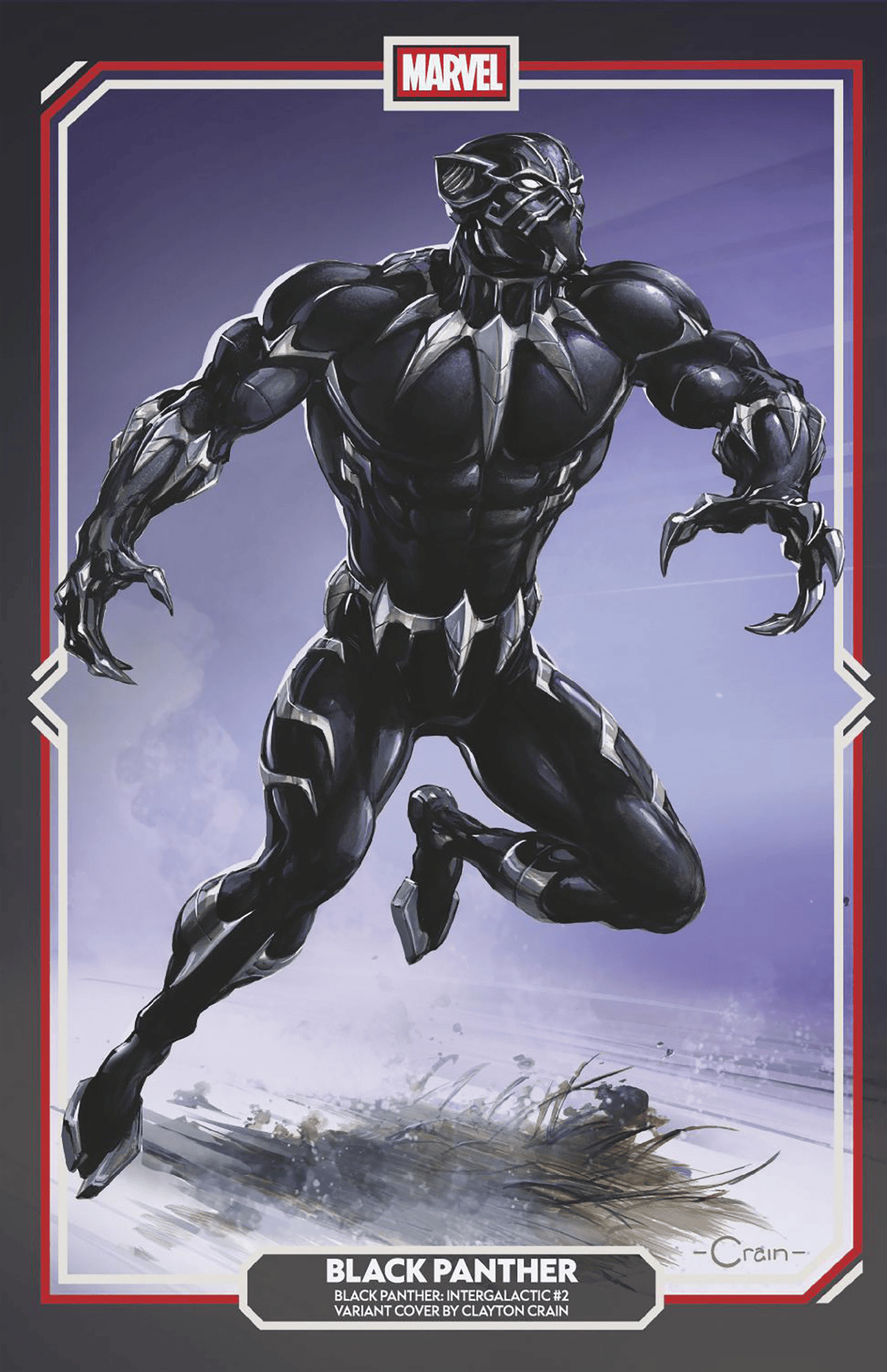 BLACK PANTHER: INTERGALACTIC #2 CLAYTON CRAIN VARIANT