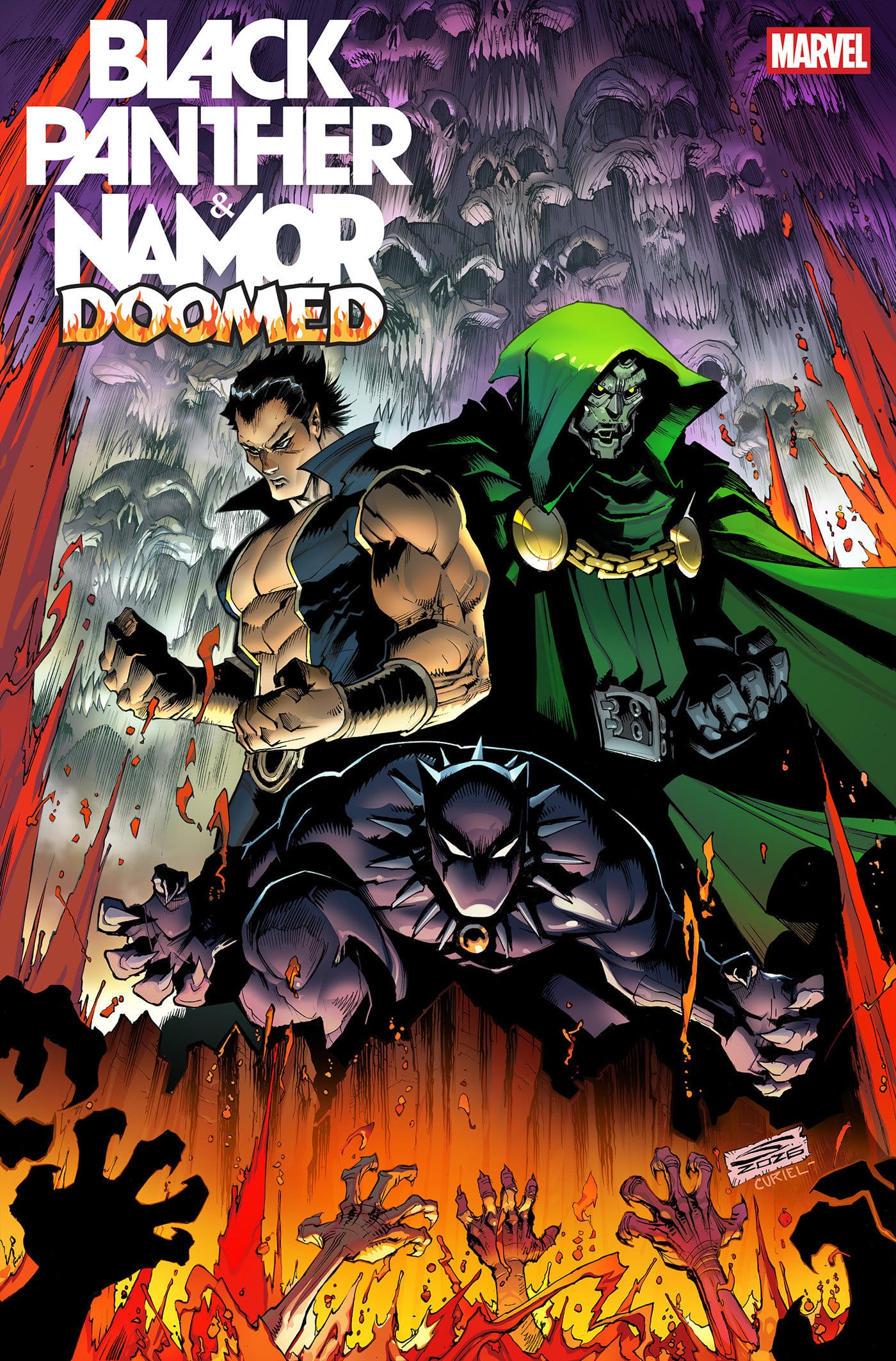 BLACK PANTHER/NAMOR: DOOMED #3 GERARDO SANDOVAL VARIANT (Release Date: 11/18/2026)