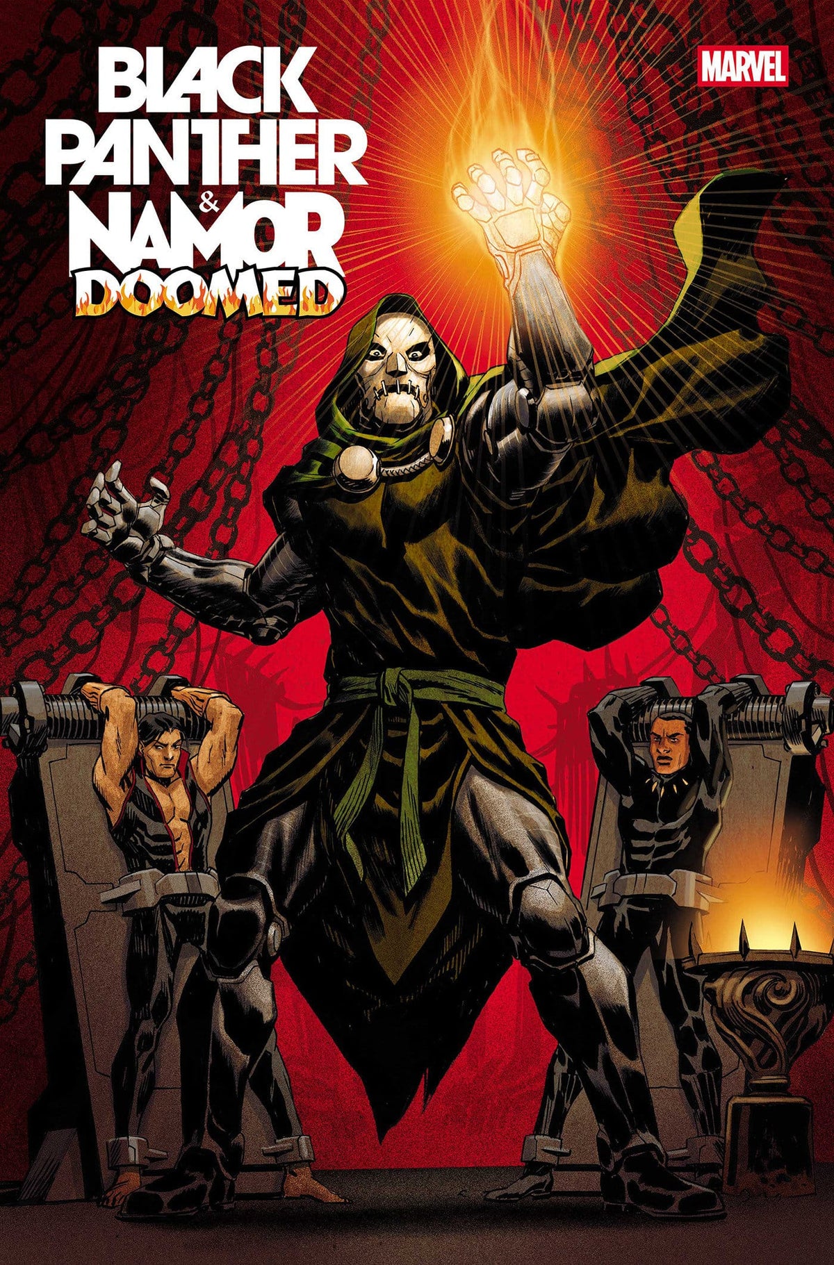 Marvel Comic Books BLACK PANTHER/NAMOR: DOOMED #3 (Release Date: 11/18/2026) 75960621630700311 PRH-75960621630700311