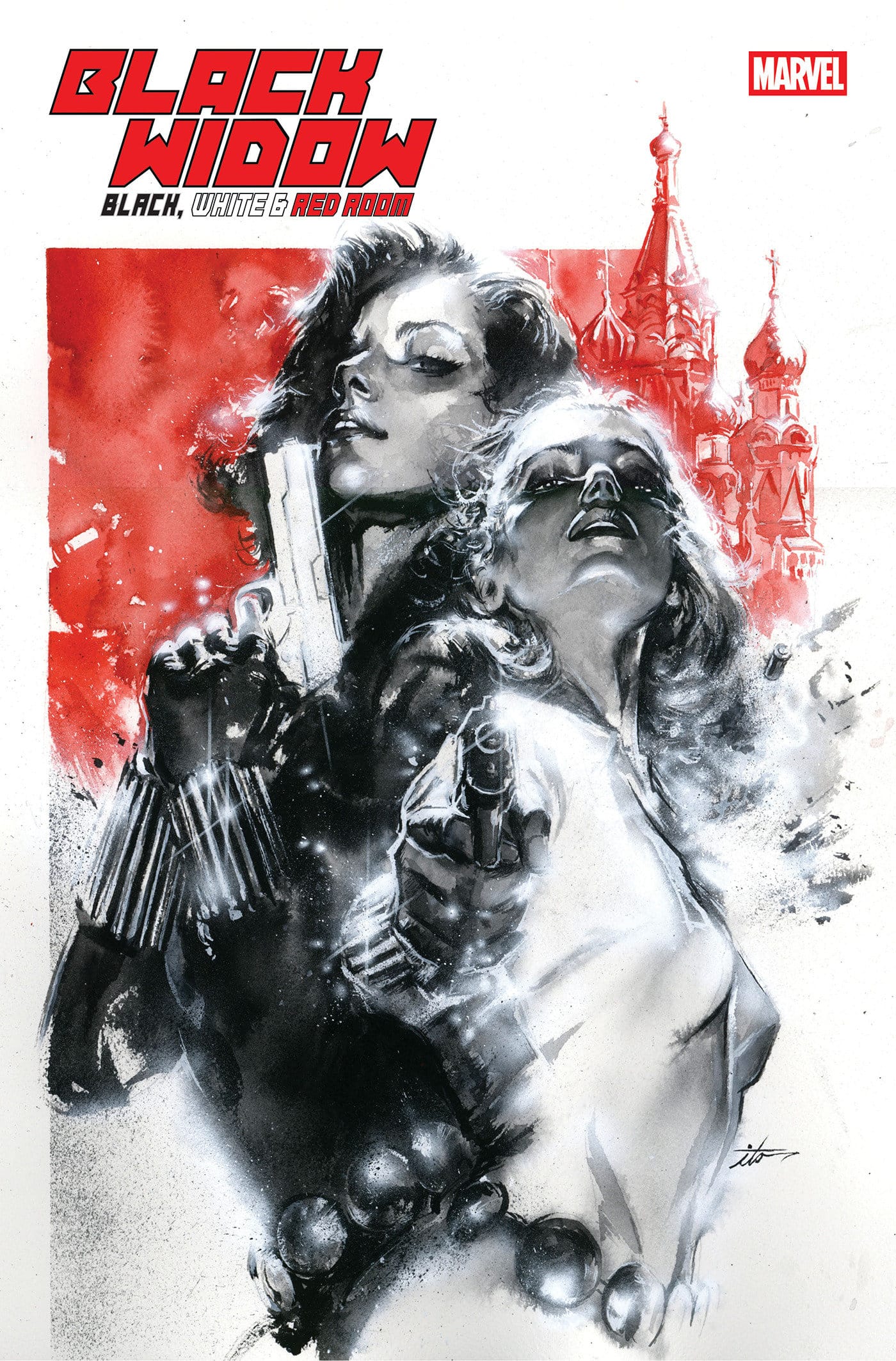BLACK WIDOW: BLACK, WHITE & RED ROOM #1 COVER A (Release Date: 12/16/2026)