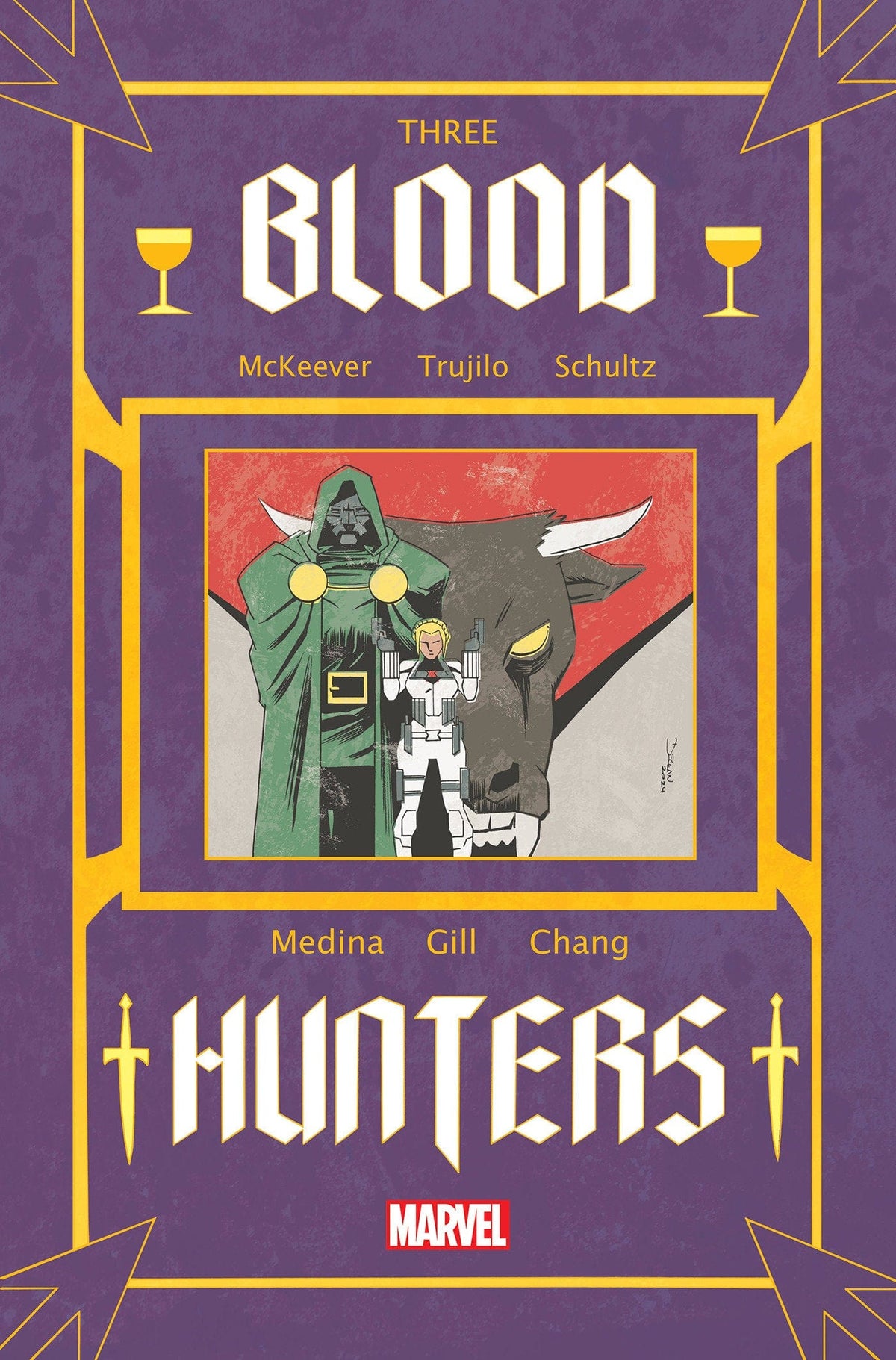 Marvel Comic Books BLOOD HUNTERS #3 DECLAN SHALVEY BOOK COVER VARIANT [BH] 75960620896800321 PRH-75960620896800321