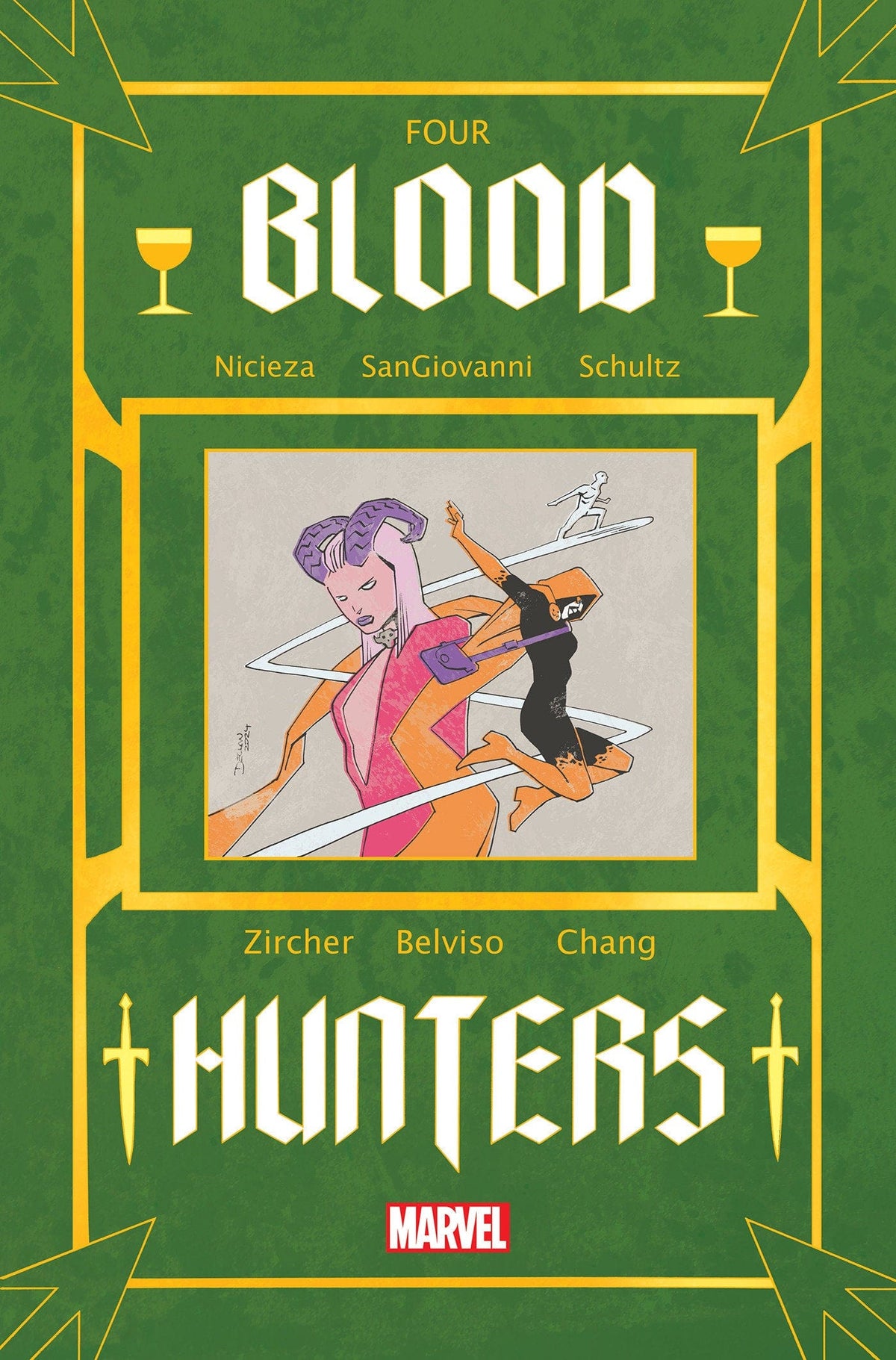 Marvel Comic Books BLOOD HUNTERS #4 DECLAN SHALVEY BOOK COVER VARIANT [BH] 75960620896800421 PRH-75960620896800421