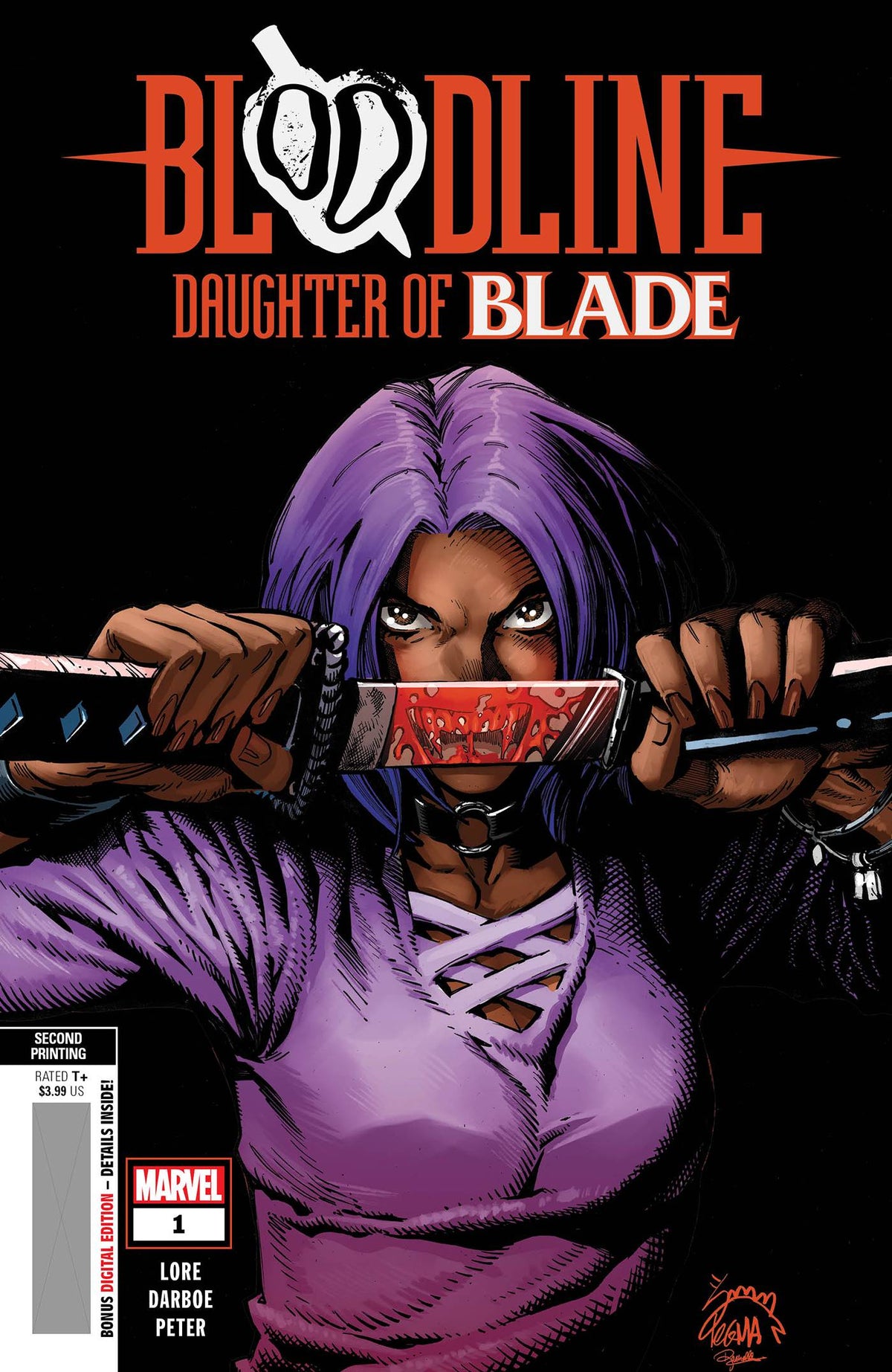 BLOODLINE DAUGHTER OF BLADE #1 2ND PTG