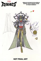 Marvel Comic Books BRING ON THE BAD GUYS: DOOM #1 PEACH MOMOKO MARVEL RIVALS VARIANT 75960621183800181 PRH-75960621183800181