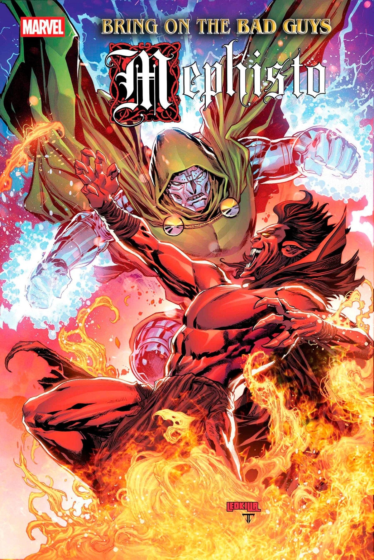 Marvel Comic Books BRING ON THE BAD GUYS: MEPHISTO #1 KEN LASHLEY VARIANT 75960621189000151 PRH-75960621189000151