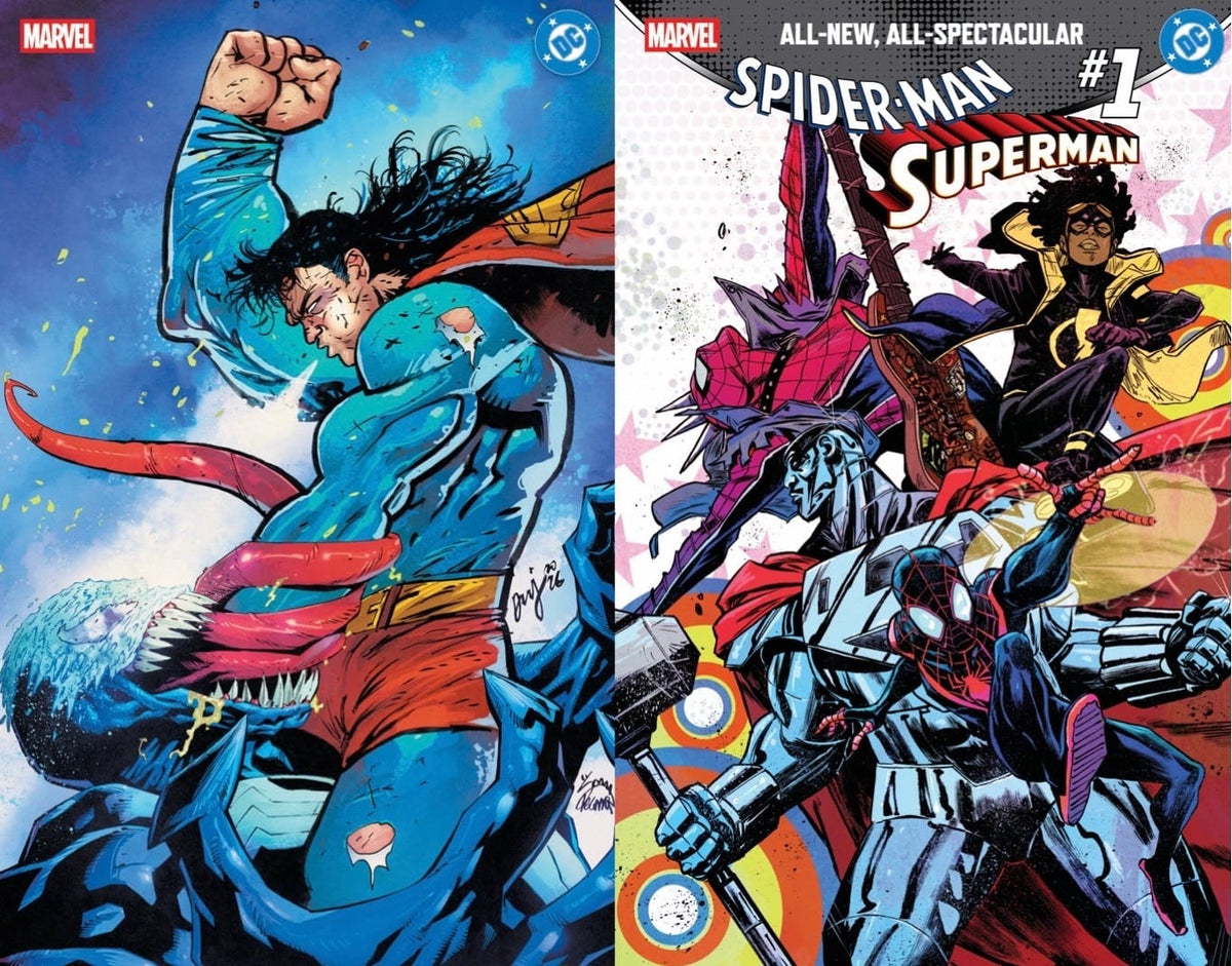 Marvel Comic Books > Bundles MARVEL/DC: SPIDER-MAN/SUPERMAN #1 FELIX COMIC ART EXCLUSIVE SET TE-PRH-75960621395500111-FELIX-SET