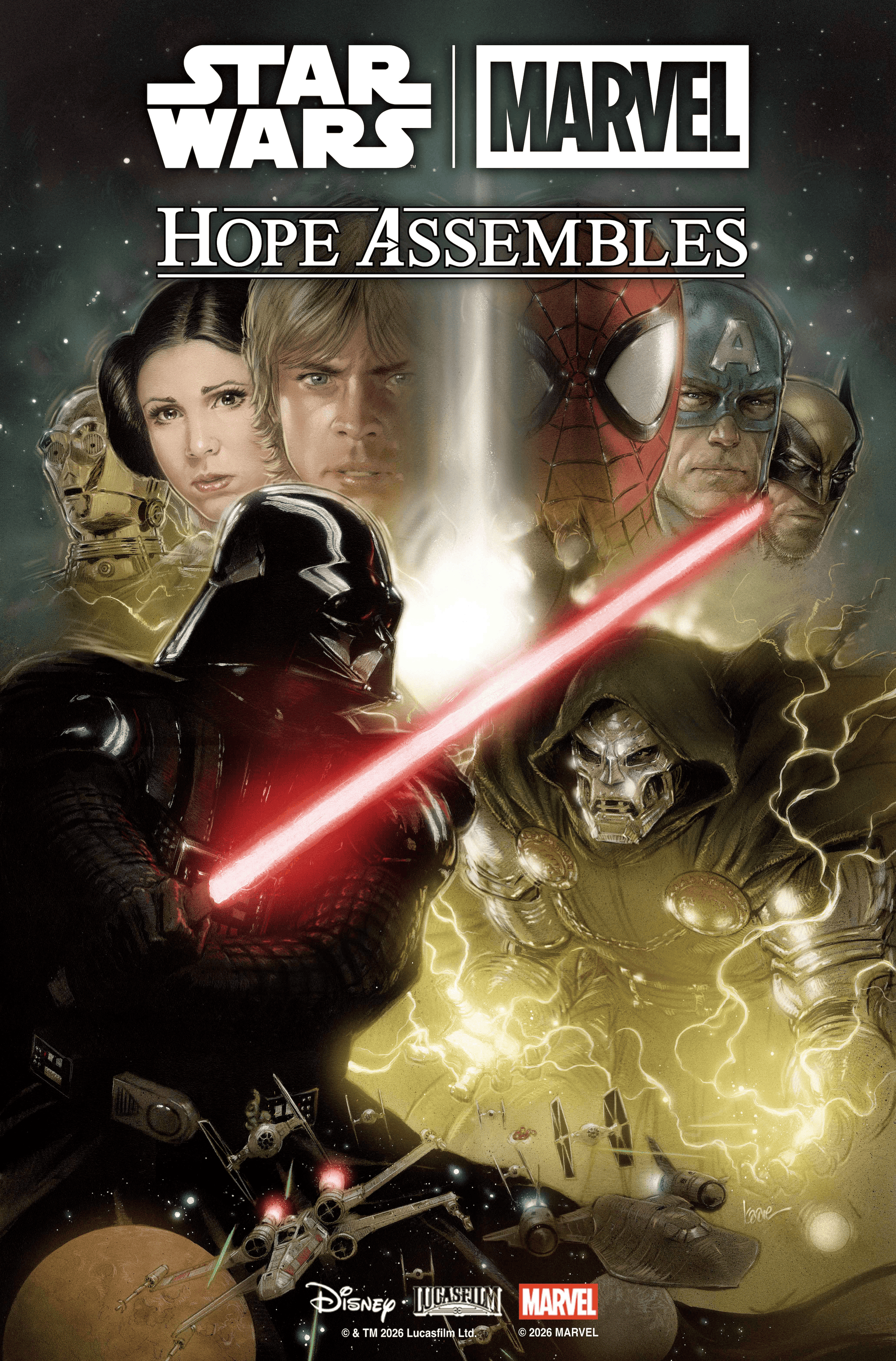 STAR WARS/MARVEL: HOPE ASSEMBLES #1 - BUNDLE