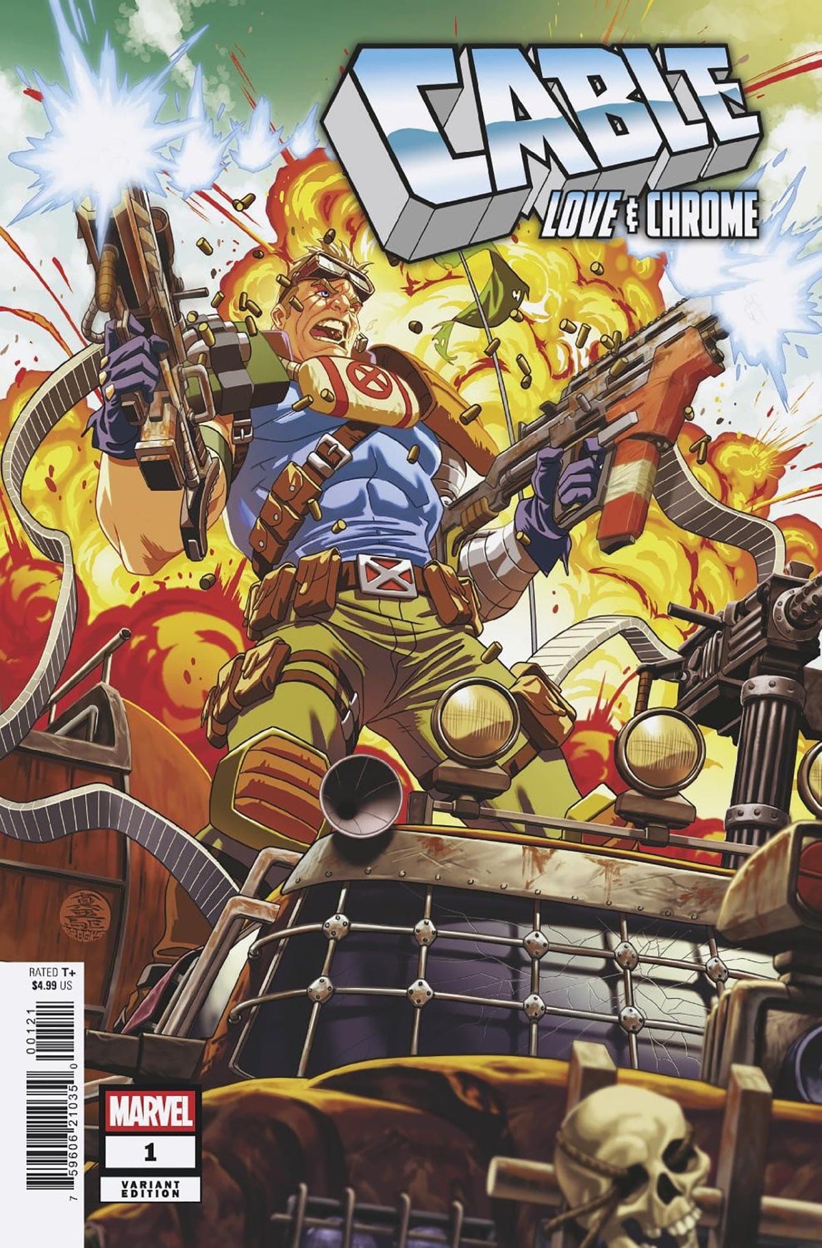 Marvel Comic Books CABLE: LOVE AND CHROME #1 MARK BROOKS VARIANT 75960621035000121 PRH-75960621035000121