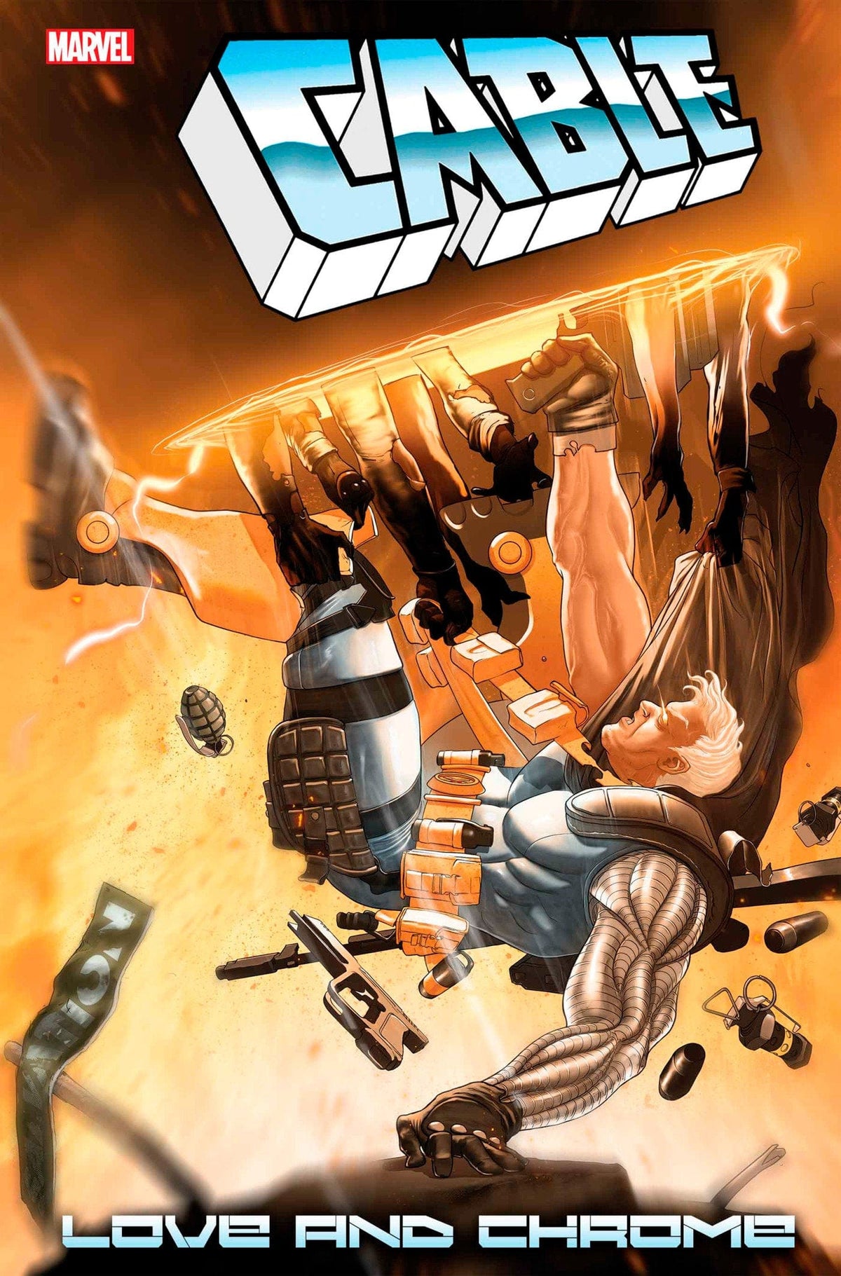 Marvel Comic Books CABLE: LOVE AND CHROME #3 DOTUN AKANDE VARIANT 75960621035000321 PRH-75960621035000321