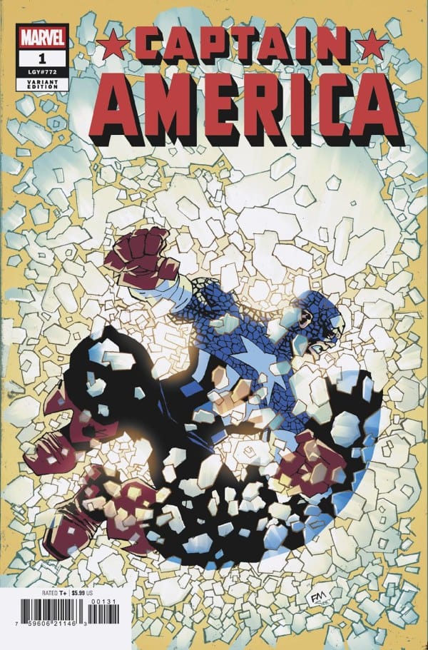 Marvel Comic Books CAPTAIN AMERICA #1 FRANK MILLER VARIANT 75960621146300131 PRH-75960621146300131