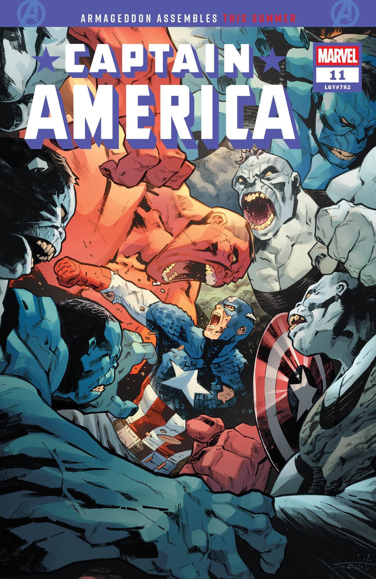 Marvel Comic Books CAPTAIN AMERICA #11 75960621146301111 PRH-75960621146301111