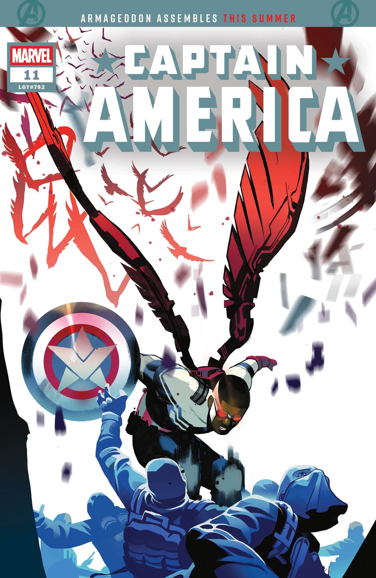 Marvel Comic Books CAPTAIN AMERICA #11 BALDEMAR RIVAS VARIANT 75960621146301141 PRH-75960621146301141