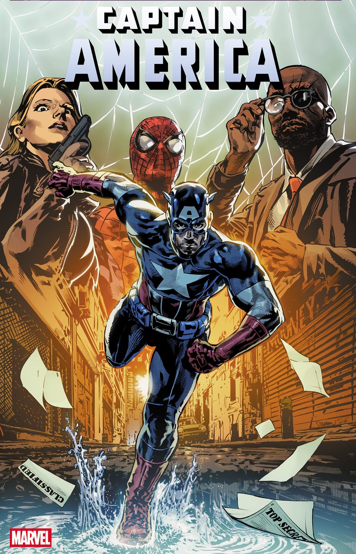 Marvel Comic Books CAPTAIN AMERICA #13 STEPHEN MOONEY VARIANT [ARM] 75960621146301341 PRH-75960621146301341