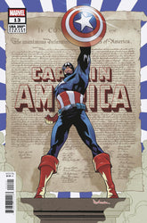 Marvel Comic Books CAPTAIN AMERICA #13 TBD ARTIST 250TH HOMAGE VARIANT [ARM] 75960621146301321 PRH-75960621146301321