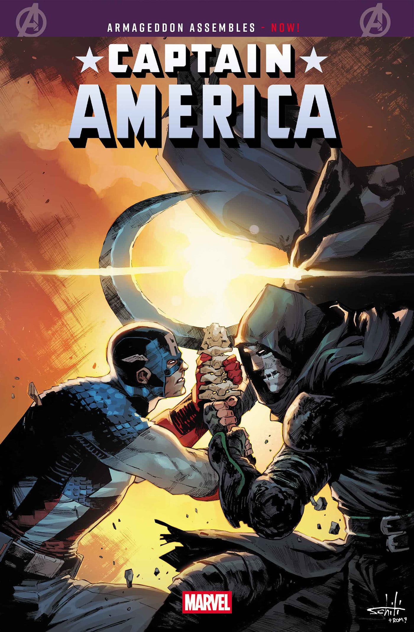CAPTAIN AMERICA #14 [ARM] (Release Date: 08/05/2026)