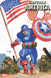 Marvel Comic Books CAPTAIN AMERICA #16 JONAS SCHARF ART STYLE VARIANT (Release Date: 10/28/2026) 75960621146301631 PRH-75960621146301631
