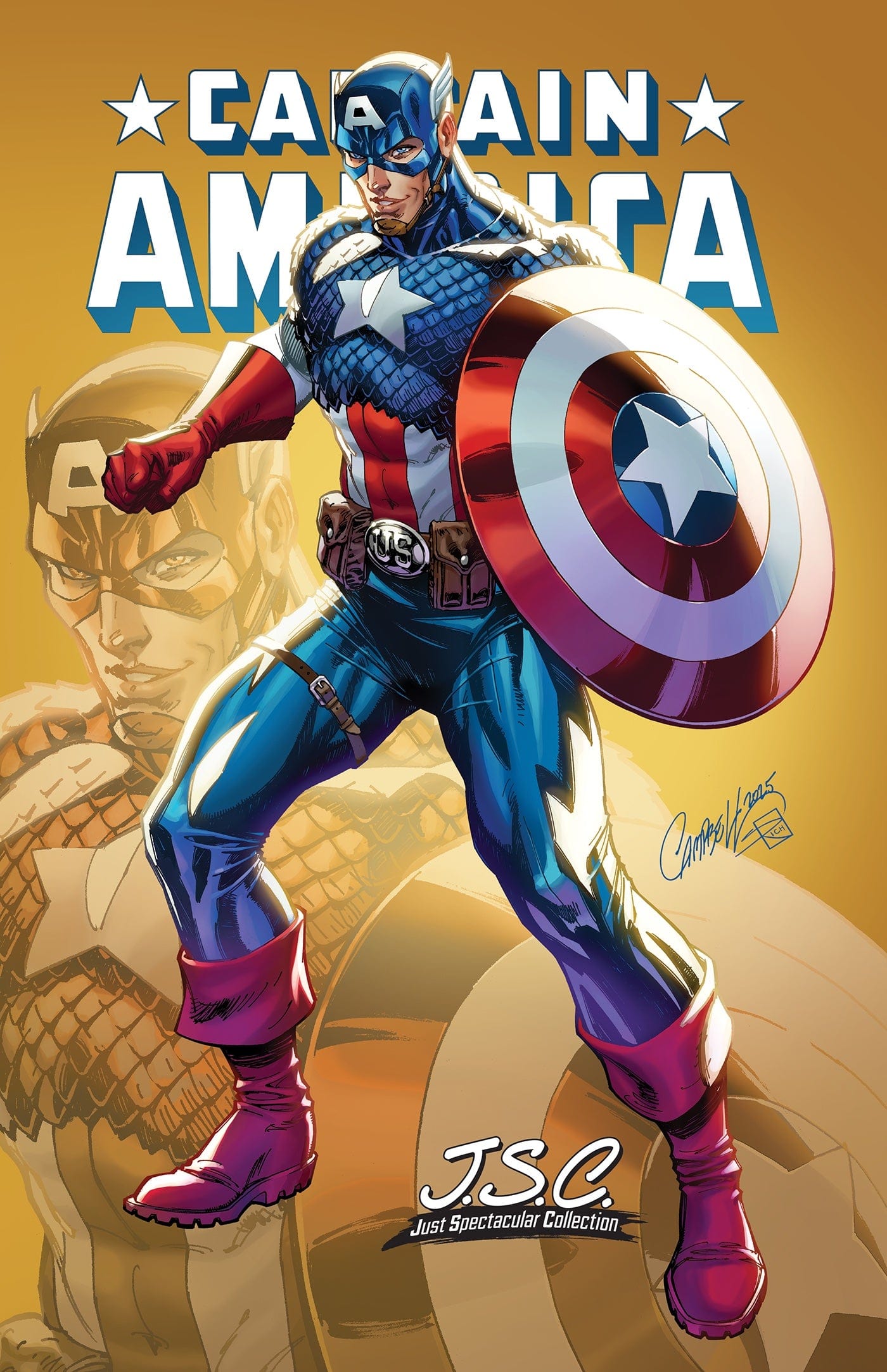 CAPTAIN AMERICA #2 J. SCOTT CAMPBELL VARIANT