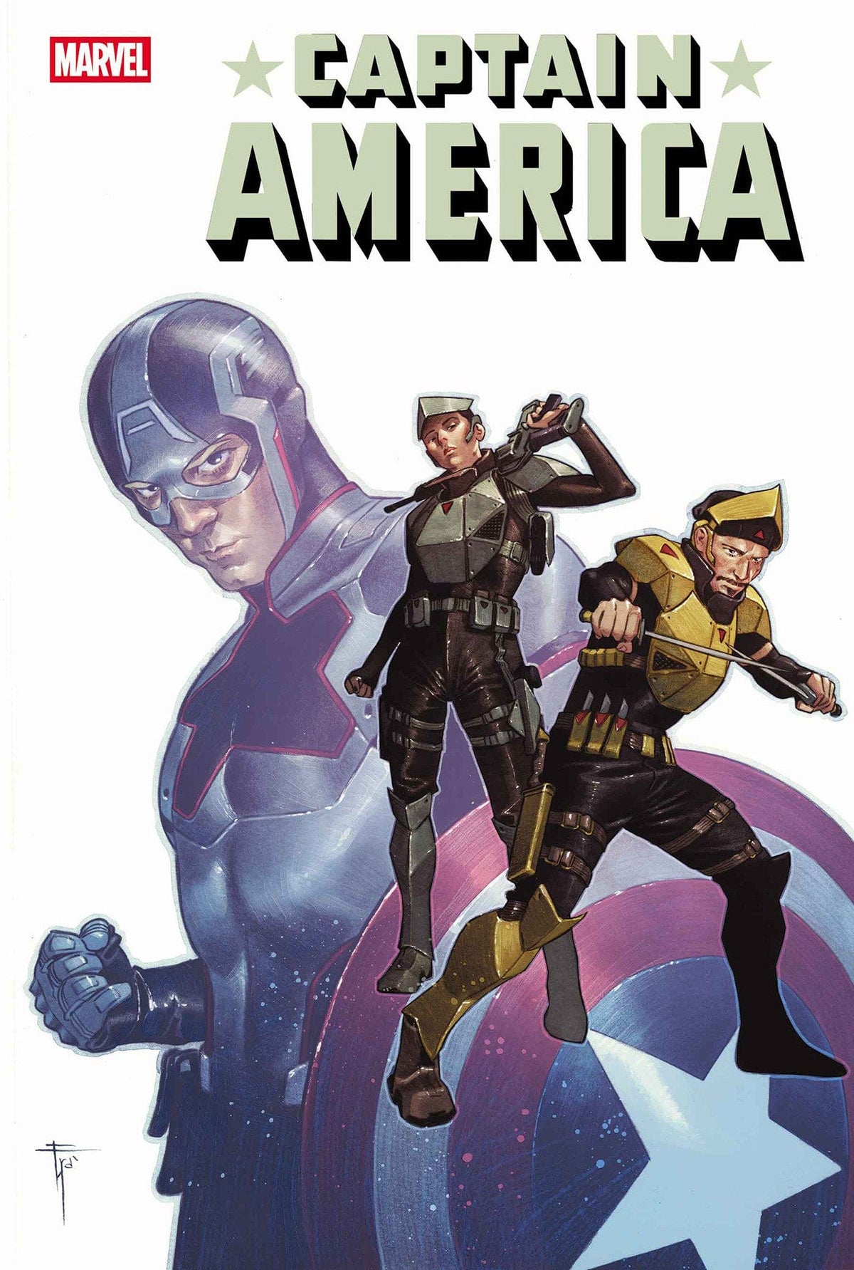 Marvel Comic Books CAPTAIN AMERICA #3 FRANCESCO MOBILI VARIANT 75960621146300361 PRH-75960621146300361