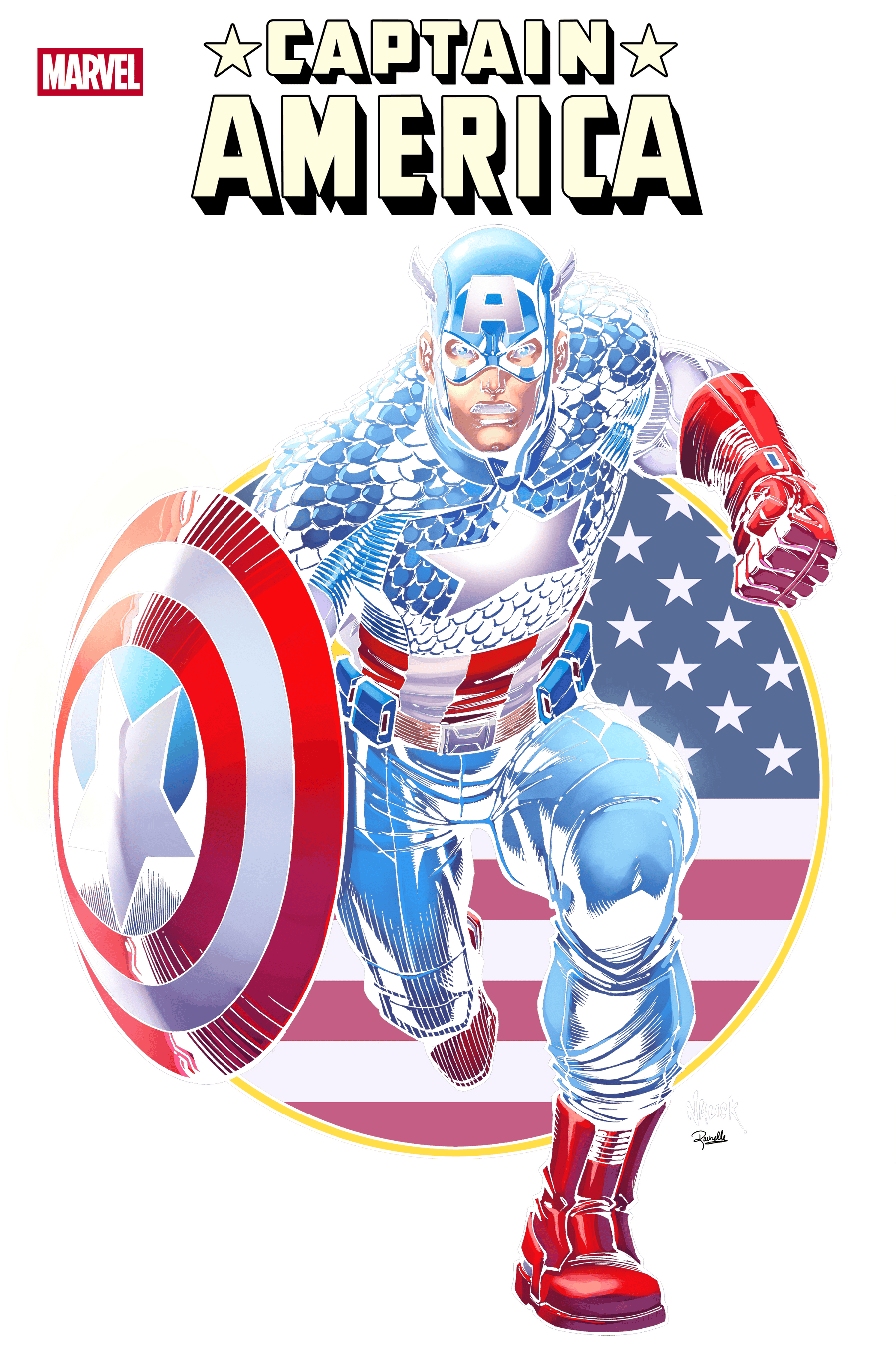 CAPTAIN AMERICA #6 TODD NAUCK ICONIC VARIANT
