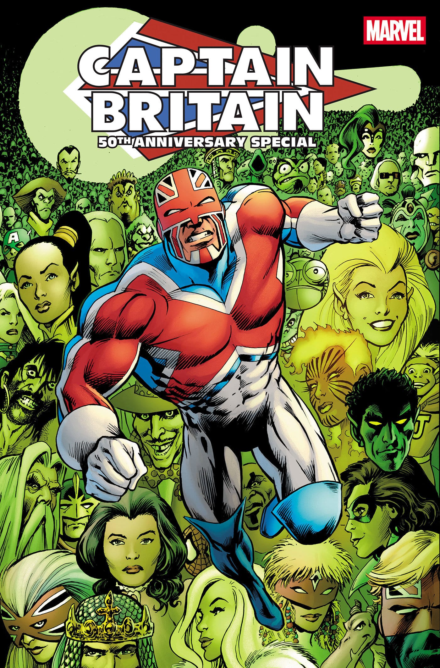 CAPTAIN BRITAIN 50TH ANNIVERSARY SPECIAL #1 (Release Date: 10/14/2026)