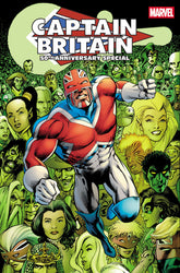 Marvel Comic Books CAPTAIN BRITAIN 50TH ANNIVERSARY SPECIAL #1 (Release Date: 10/14/2026) 75960621473000111 PRH-75960621473000111