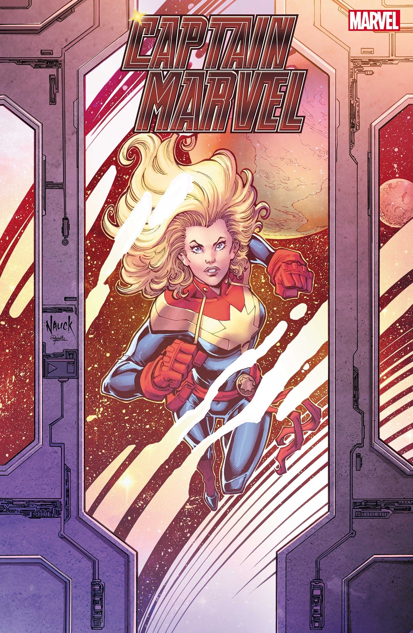 CAPTAIN MARVEL #1 TODD NAUCK WINDOWSHADES VAR