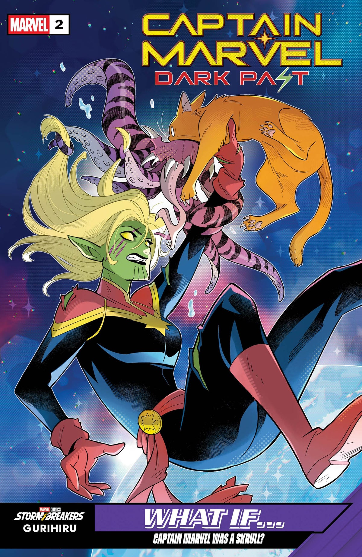 Marvel Comic Books CAPTAIN MARVEL: DARK PAST #2 GURIHIRU WHAT IF...? VARIANT 75960621492100241 PRH-75960621492100241
