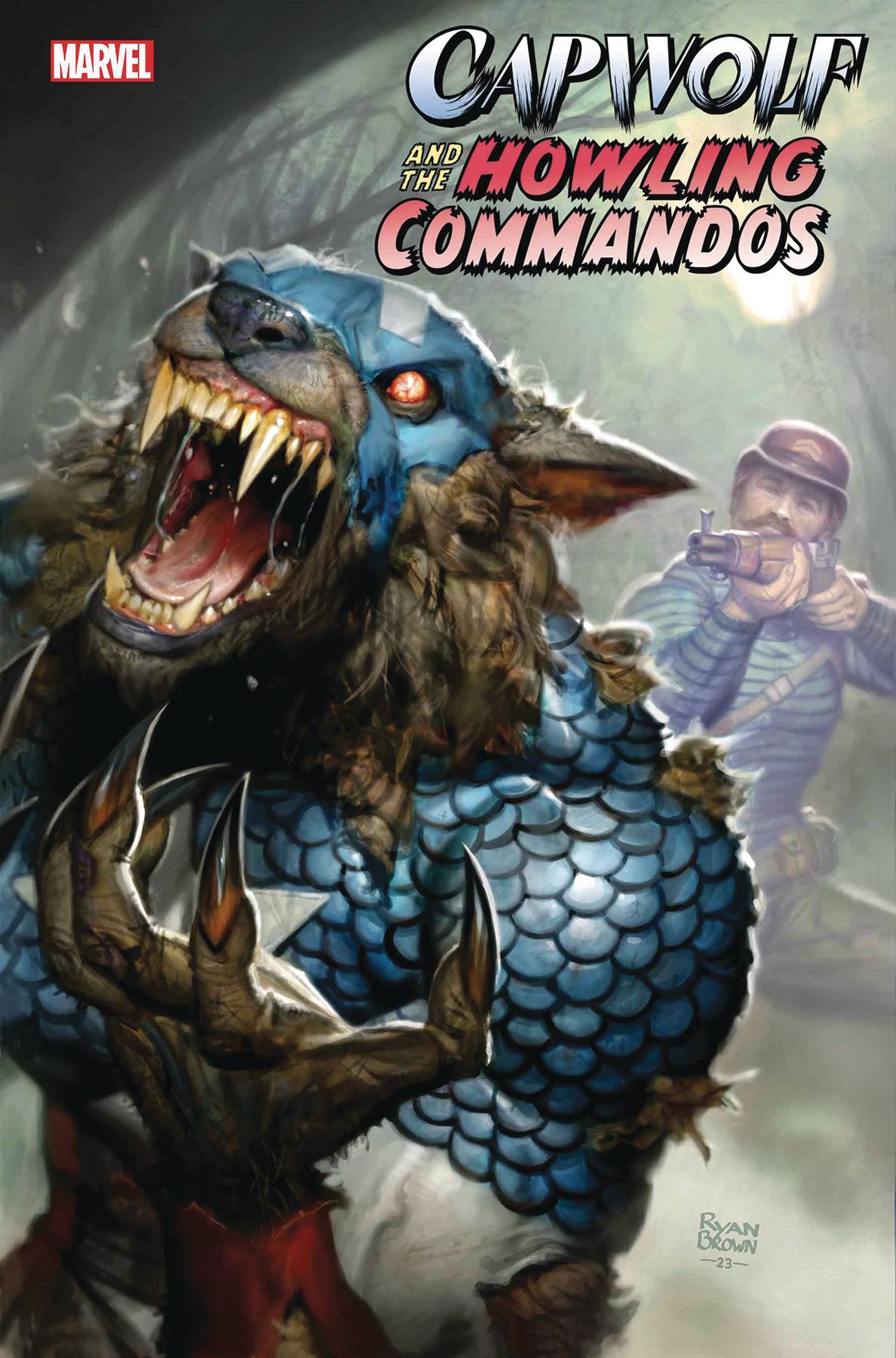 Marvel Comic Books CAPWOLF HOWLING COMMANDOS #2 75960620392500211 SEP230690